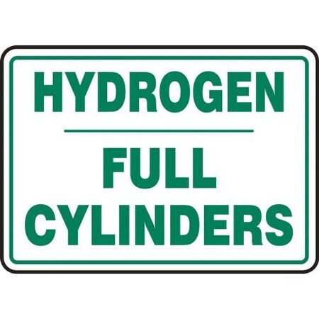 CYLINDER SIGN HYDROGEN CYLINDER STATUS MCPG548VS